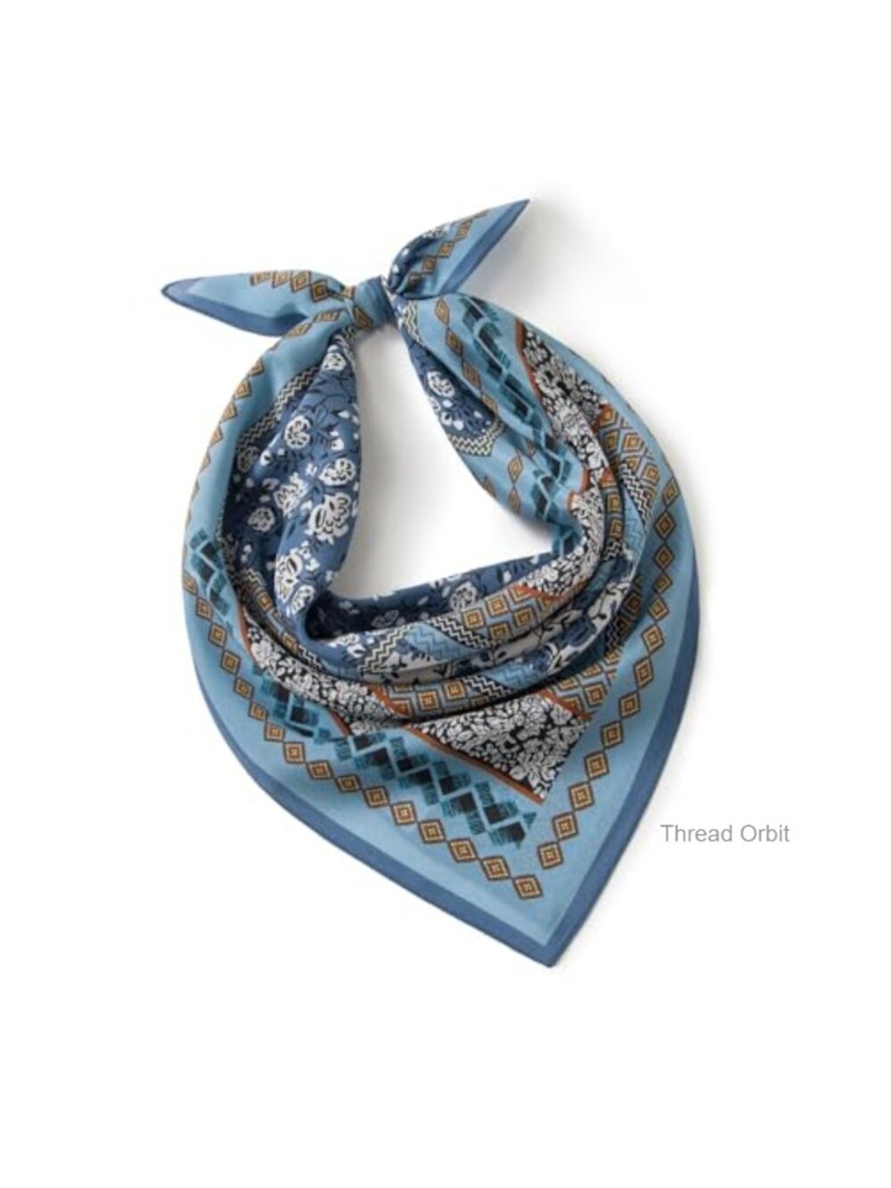 100% Mulberry Silk Scarf 25.6" Lightweight Hair Neckerchief Gift Pack